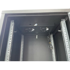 Resim Erk 32U 600*600 2 Fanlı Dıkılı Tıp Rack Kabinet - Model 