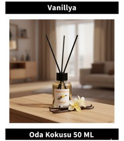 Resim Oda Ofis Kokusu Vanilya 50 Ml Bambuhome Dıffuser Vanilla 