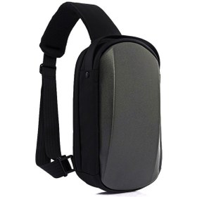 Resim Gri Unisex Omuz Çantası Ccs London 51467 Çanta Gri 