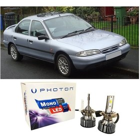 Resim Ford Mondeo Mk1 Led Xenon Uzun Far Ampulü H1 Mono Yeni Seri Beyaz 1993-1996 