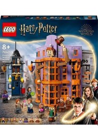 Resim LEGO LEGO Harry Potter Tm Diagon Yolu: Weasley Büyücü Şakaları 76422 8 Yaş Ve Üzeri Çocuklar Için Koleksiyonluk Yaratıcı Oyuncak Yapım Seti 834 