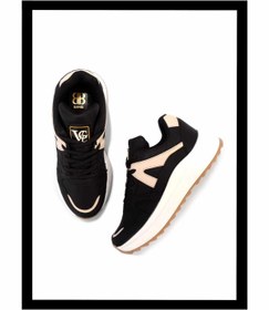 Resim Bambi Siyah Kadın Sneaker K01412200001 