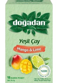 Resim Doğadan 4 Paket Yeşil Çay Ailesi 18'li Paketler Ve Rosie Pamuk Hediyeli 