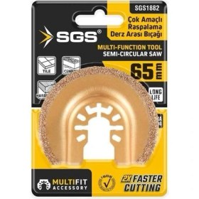 Resim Sgs 1882 Derz Arası Raspalama Bıçağı 65 mm Karbür 