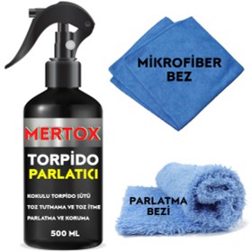 Resim Mertox Torpido Parlatıcı ve Bakım Sütü 500ml Temizleme Bakım 