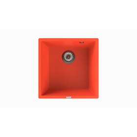 Resim Polex Cristal Lux Granit Eviye P x 40 Turuncu 