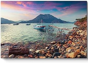 Resim Antalya Adrasan Koyu Tablosu 60 x 40 