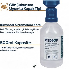 Resim Saatistan Göz Koruyucu Solüsyon 500ml, Güvenli ve Etkili Göz Bakımı 