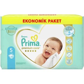 Resim Prima Premium Care 5 Beden Çocuk Bezi 42'li 