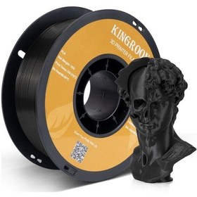 Resim Kingroon Pla Filament - Siyah - 1.75mm - 1kg 