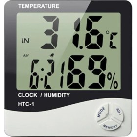 Resim Pazariz Masaüstü Dijital Termometre Nem Ölçer Higrometre 