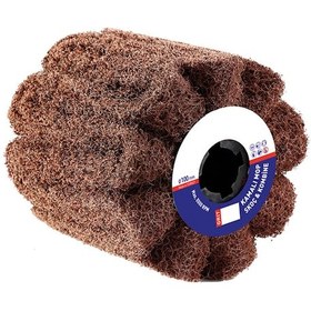 Resim 100x100x19 Kamalı Ondüle Elyaf Mop Zımpara 