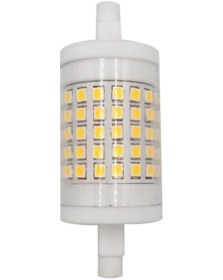 Resim Hombey R7s Tabanlı 75 Led Mısır Lambası, 220-240v 10w, Sürekli Dimmable, 360 Aydınlatma, Ip42 Su Geçirmez, Doğal Beyaz Işık 