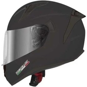Resim M-801Snake Dark Grey Kask Koyu Gri 
