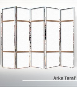 Resim Modacanvas 5 Kanatlı Paravan 