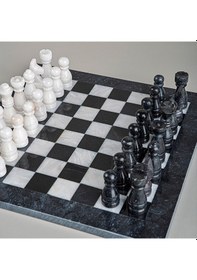 Resim Chess Mermer Satranç Takımı L 