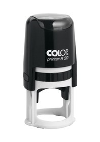 Resim Colop R30 Yuvarlak Siyah Kasa Kuru Keçe - 30 MM 