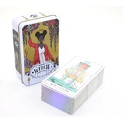 Resim Metal Kutulu Tarot Kartı Modern Witch 