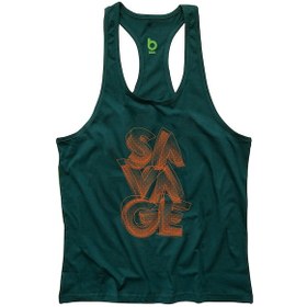Resim Bluu Savage Fitness Gym Tank Top Sporcu Atleti (528806998) 