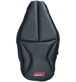 Resim Gp Kompozit Honda Activa 2023-2025 Uyumlu Fileli Motosiklet Konfor Sele Kılıfı Siyah 