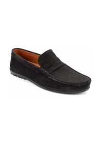 Resim Bambi Siyah Leather Erkek Loafer Ayakkabı E01733200801 Siyah 