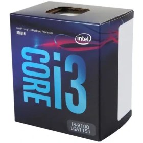 Resim Core i3-8100 3.60GHz 6MB Soket 1151 İşlemci (Fanlı) 