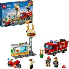 Resim LEGO® City 60214 Hamburgerci Yangın Söndürme Operasyonu 