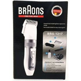 Resim Braons Şarj Edilebilir Kablosuz Tıraş Makinesi Brs-1217 Lisinya Diğer 