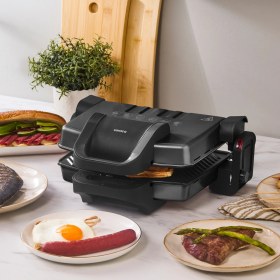 Resim Karaca Future Tost Makinesi Shiny Black 