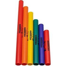 Resim Boomwhackers 6-Nota Do Major Pentatonic Set (C, D, E, G, A, C) 