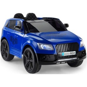 Resim Cozibo 2394 Suv 12 Volt Uzaktan Kumandalı Deri Koltuklu Akülü Araba Mavi 