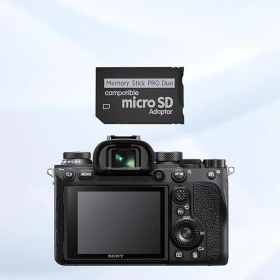 Resim Stick Pro Duo To Micro Sd Kart Adaptör – Psp 1000/2000/3000 Uyumlu – Dönüştürücü Adaptör 