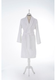 Resim Özdilek Colourist Şal Yaka Bornoz Beyaz Xxl Çok Renkli 