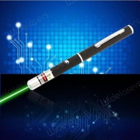 Resim Yeşil Lazer Pointer Pilli Yeşil Lazer 200Mw 
