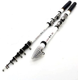 Resim Valkyrie 3 Metre Karbon Fiber 9 Boğum 9 Halka Teleskopik Balık Olta Kamışı 