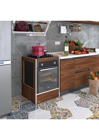 Resim Kenzlife ankastre modülü kabini mangan3 cvz fırın ocak dolabı 