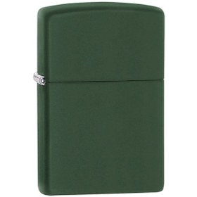 Resim Zippo Çakmak Regular Yeşil Green Matte 221-000211 