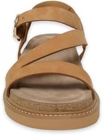 Resim Mammamia D25Ys-5240Z Günlük Camel Kadın Sandalet, CAMEL NUBUK, 