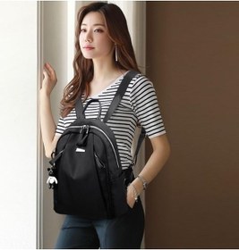 Resim Wholesale00 Moda Siyah Kadın Seyahat Öğrenci Su Geçirmez Sırt Çantası Siyah 