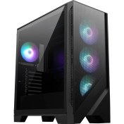 Resim Msi MAG Forge 320R Airflow Beyaz 4X120mm ARGB Fan ATX Gaming Bilgisayar Kasası 
