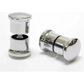 Resim Mikasso Alüminyum 2 Kapılık Duşakabin Kulpu Cam Duşakabin Topuz Kulp (1.kalite) 