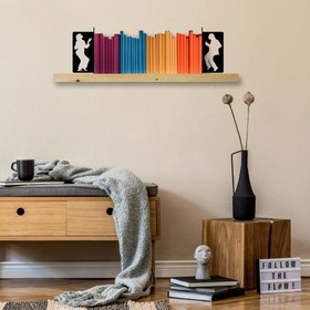 Resim KT-034 Dekoratif Metal Kitap Tutucu | ByLamp 