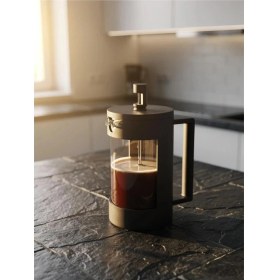 Resim Lunara French Press 300 ml Isıya Dayanıklı Korumalı 
