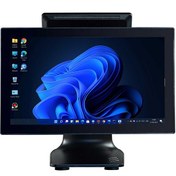 Resim ZenPos TX-1560M i5 4200U 8GB 256SSD 15.6" HD Multi Dokunmatik 10.1" Müşteri Ekranlı All In One POS Bilgisayar 