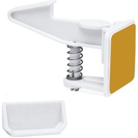 Resim FTA TİCARET BUFFER® Bebek Çocuk Güvenliği Korumalı Yapışkan Çekmece ve Dolap İçin Tutucu Gizli Güvenl 