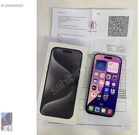 Resim Apple iPhone 15 Pro İkinci El TR | 128 GB | Siyah 