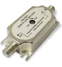 Resim Electroon ELC-1530 Ayarlı Uydu Sinyal Yükseltici 30DB Line Amplifier 