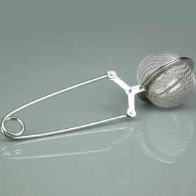 Resim EkoAlışverişDünyam Pratik Paslanmaz Çelik Un Kakao Pudra Şekeri Eleği -Maşalı Bitki Çayı Demleme Süzgeci 