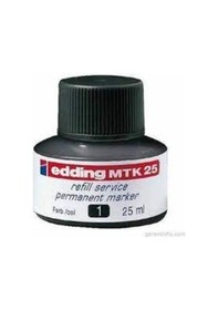 Resim Edding Mtk 25 Yedek Mürekkep Siyah 