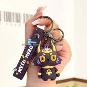 Resim Silver1 Gıoıo Anahtarlık Küçük Kolye Hediye Sevimli Üç Boyutlu Bebek Okul Çantası Çanta Çekicilik (Yurt Dışından) 